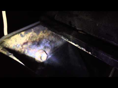 how to fix an overflow pipe leak