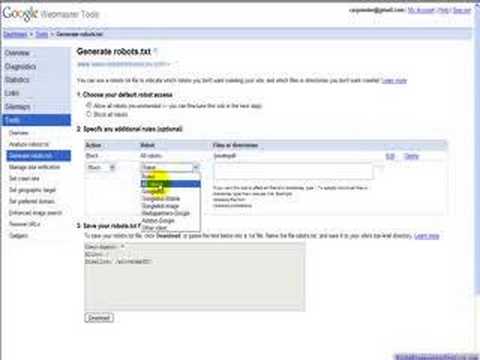 how to locate robots txt file