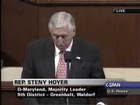 Leader Hoyer on Lobbying Reform ...