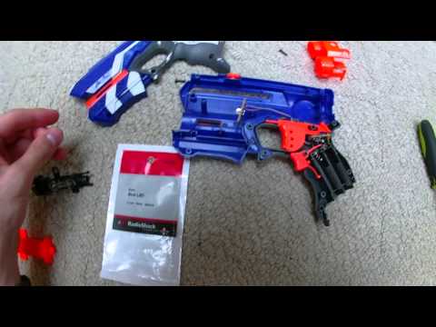 The ULTIMATE Nerf Firestrike Mod Guide (overhaul and LED mod)