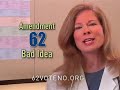 No on 62 TV Ad - Same Bad Idea with a New Number - Dr. Kim Warner