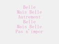 teledysk, klip, Priscilla,- Belles autrement