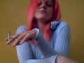 SmokeGirl Mallory Smoke Slave pt1 NEW!