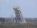 Atlas Launch Pad Tower Blown Up, SLC-36A