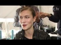 Supermodels at Carolina Herrera - Fall 2011 Fashion Week