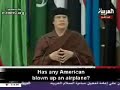 plastine Gaddafi libyan  القذافي  calls Palestinian stupid