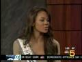 Ms. USA Crystle Stewart & Leeann Tweeden visit NBC 5 11.14