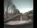 高速道路 衝撃の瞬間　