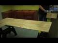 Zinc Sheet Countertop Install Part 1
