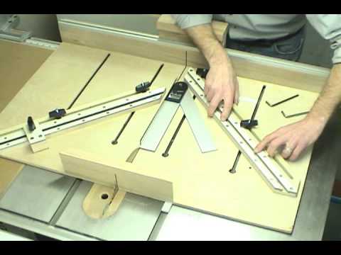 Shop made Miter Fence - Accessory for the Super Sled
