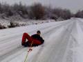 videos de tow rope sledging