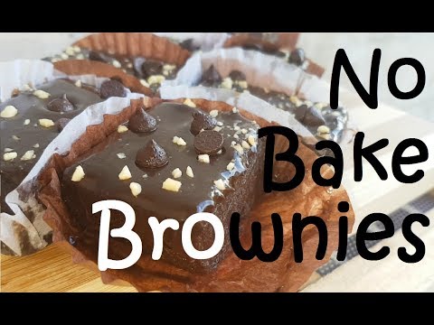 No Bake Brownies | Fudgy Brownies | Eggless brownies| No Bake Fudgy Brownies|No bake Brownies recipe