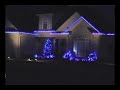 carol of the bells by david foster synchronized to christmas lights.