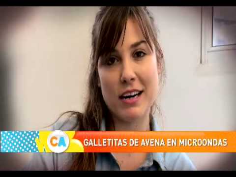 Galletitas de avena al microondas