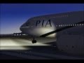 PIA 747 300 Gardens Of The Mughal Livery Landing At Lahore