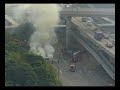 Burning Van