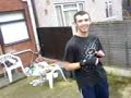 swed Rackley boxing glove punch, FUNNY!!