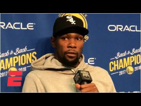 Video: Kevin Durant on game-tying 3 for Warriors: 'I just shot the ball' | NBA Sound