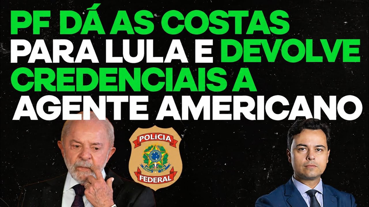 PF deu as costas para decisão do Lula e devolveu credenciais a agente americano