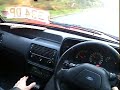 ford escort XR3i cabriolet in action ford escort XR3i cabriolet in action