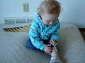 Toddler Zoe dancing and body quiz