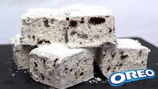 Marshmallows maison goût Oreo