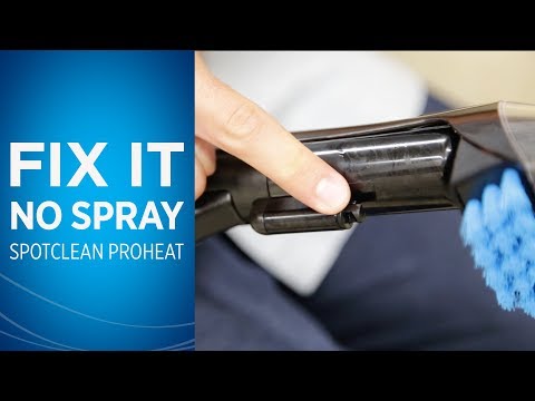 Reduced No Spray SpotClean Portable Carpet Cleaner