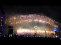 Amazing finale of the NYE fireworks in Sydney