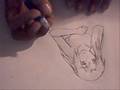 Dibujo chica ecchi semi hentai