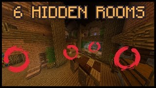 6 Hidden Rooms In Minecraft Minecraftvideos Tv