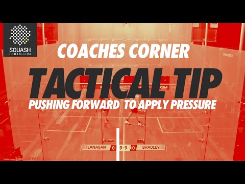 Squash tips: Coaches Corner with Jesse Engelbrecht - Tactical Tip