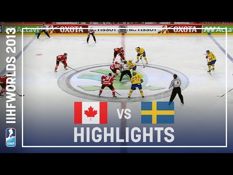 canada - Fredrik Pettersson scored the winning goal of the shootout to give Sweden a 3-2 win over Canada and the final place in the semi-final against Finland.
