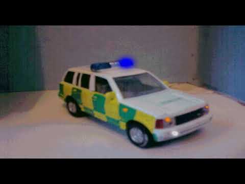 Animated Emergency Vehicles: Die Cast - Health Service Car #1.