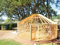Time lapse of a Yurt Build