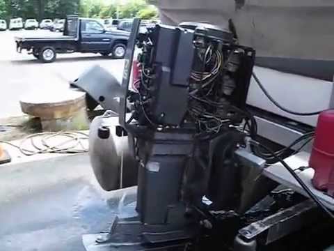 Final Running Video of Mercury 75 Hp after Stator Replacement