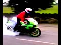 ZX9R Burn-out Tyre Explodes ZX9R Burn-out Tyre Explodes