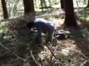 Biking In The Woods With Music