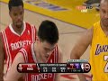Yao Ming vs Kobe Bryant - NBA Playoffs 2009 - WC Semifinals - Game 1