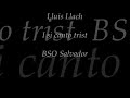 I si canto trist. Lluis Llach