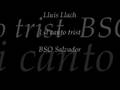 I si canto trist. Lluis Llach