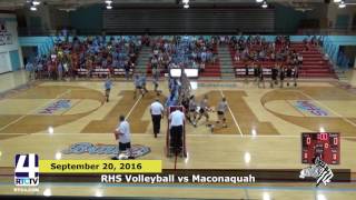 RHS Volleyball vs Maconaquah Braves