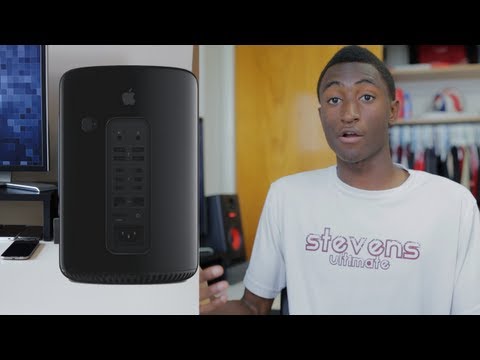 MAC - Mac Pro 2013. Unveiled at WWDC 2013 and blowing minds ever since. If only we had a price! Apple's site: http://www.apple.com/mac-pro/ Dear Apple Video: http:...