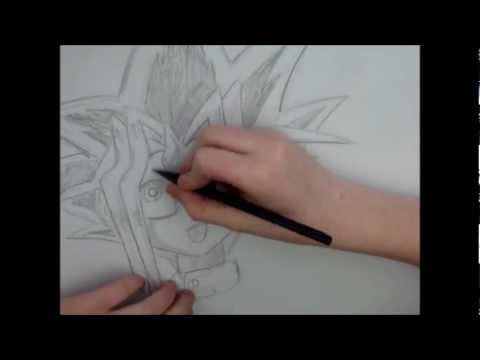 how to draw yugi