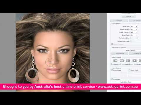how to adjust nose in photoshop
