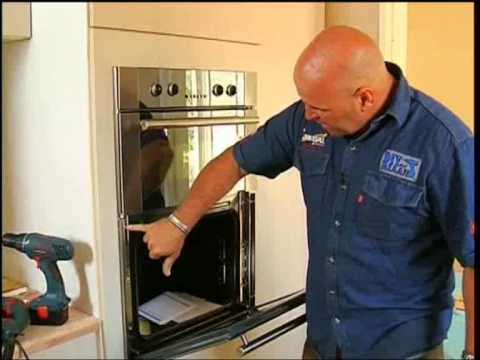 how to fit electric oven