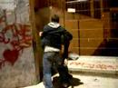 Le poderose mazzate tra Coppeta e Salzano Le poderose mazzate tra Coppeta e Salzano