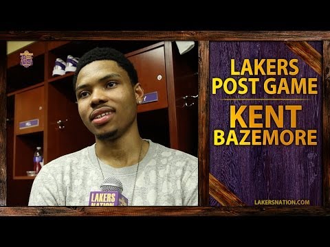 Video: Lakers vs. Thunder: Kent Bazemore Reacts To Getting Dunked On By Russell Westbrook