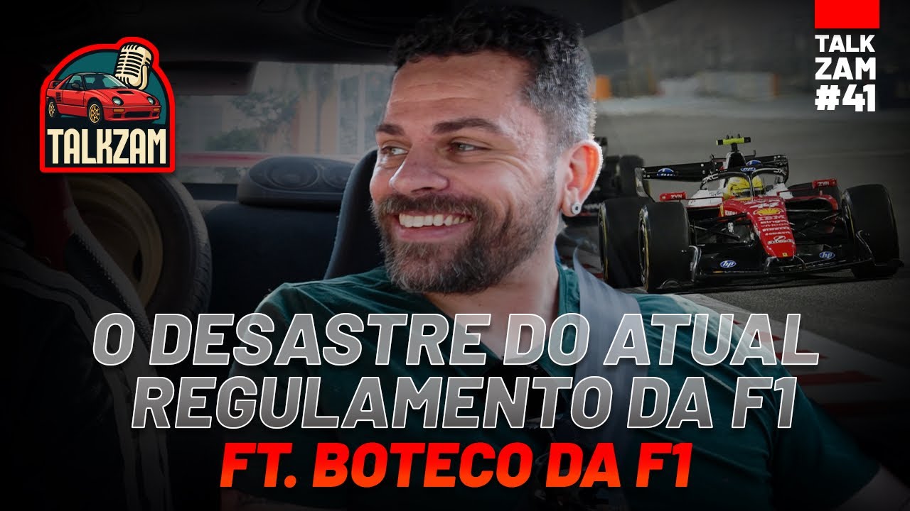 O que está ACONTECENDO com a FÓRMULA 1? ft. @botecof1 Sérgio Siverly - TALKZAM #41
