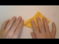 Оригами видеосхема простого жирафа