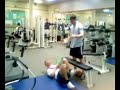Jokes at the gym - Medicine Ball